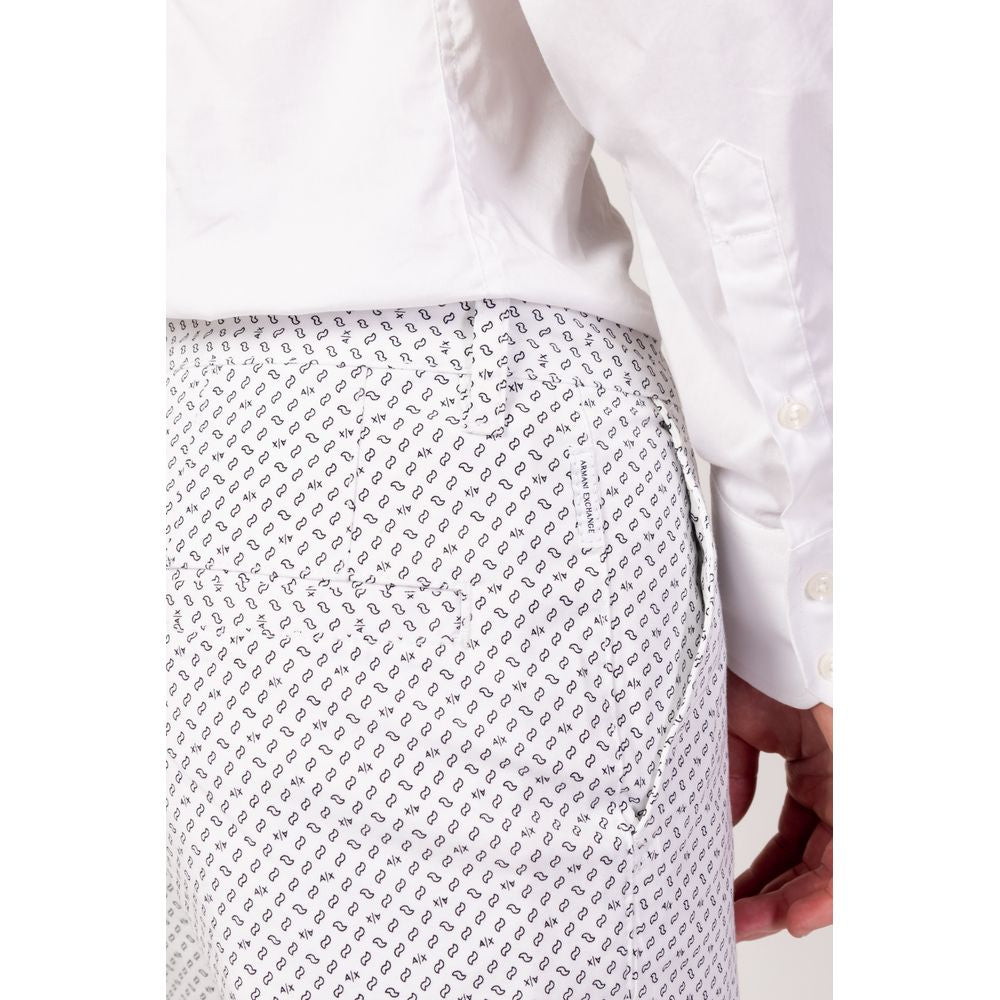  - White Cotton Short