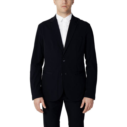  - Blue Cotton Blazer