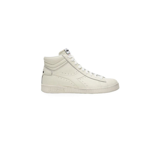  - White Synthetic Leather Sneaker