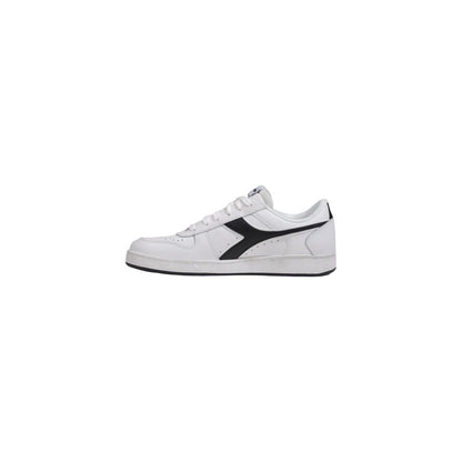  - Black And White Leather Sneaker