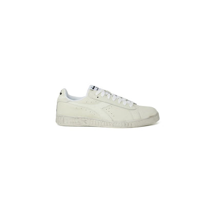  - White Synthetic Leather Sneaker