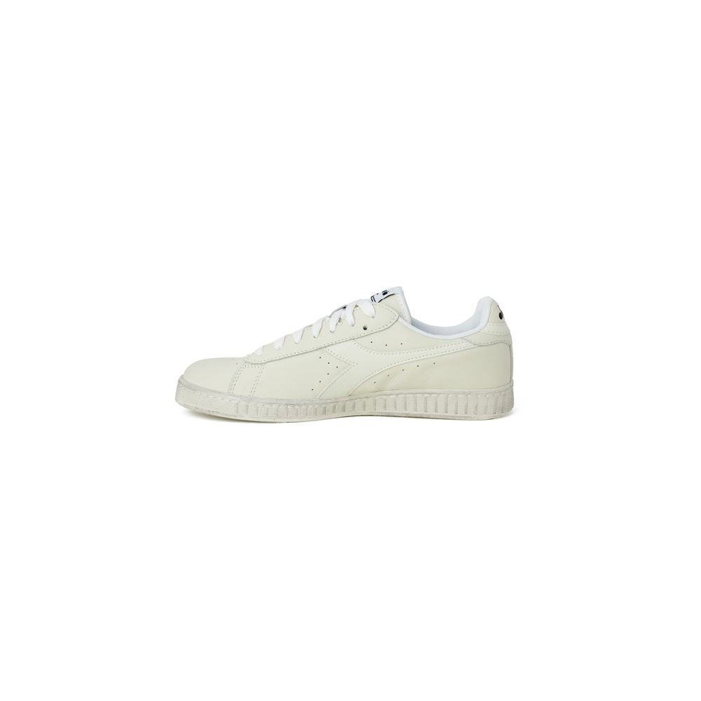  - White Synthetic Leather Sneaker