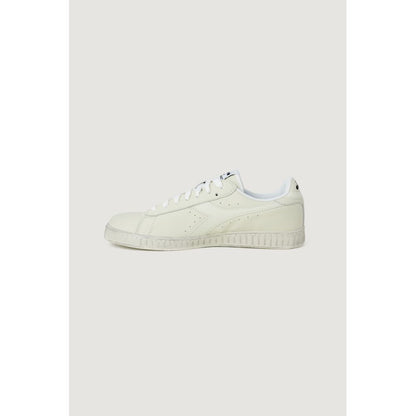  - White Synthetic Leather Sneaker