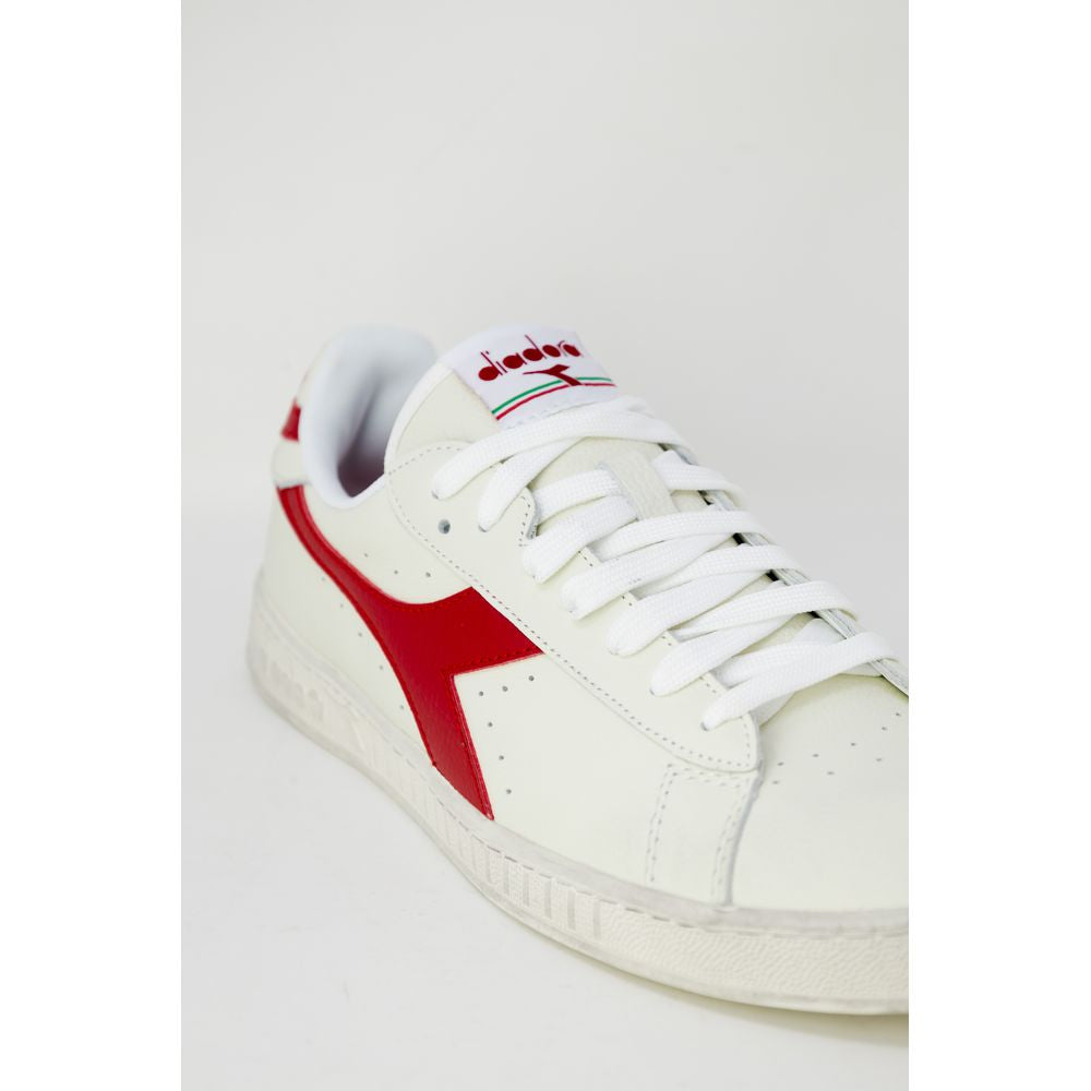  - Red Synthetic Leather Sneaker