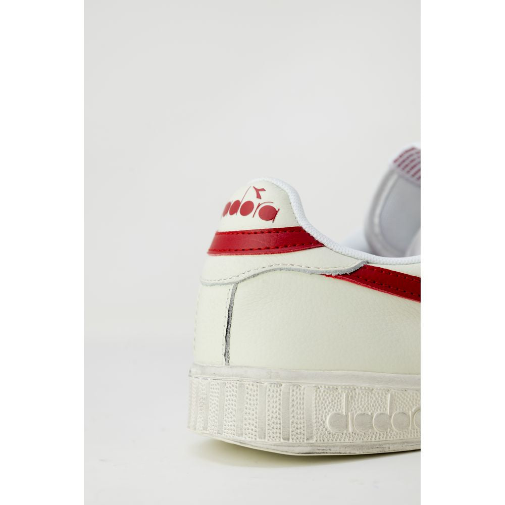  - Red Synthetic Leather Sneaker