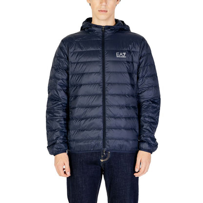  - Blue Polyamide Jacket