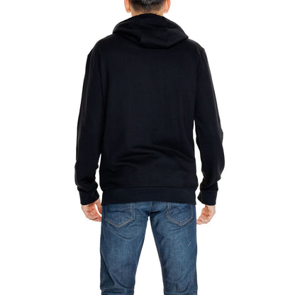 Classic Black Cotton Sweater for Men