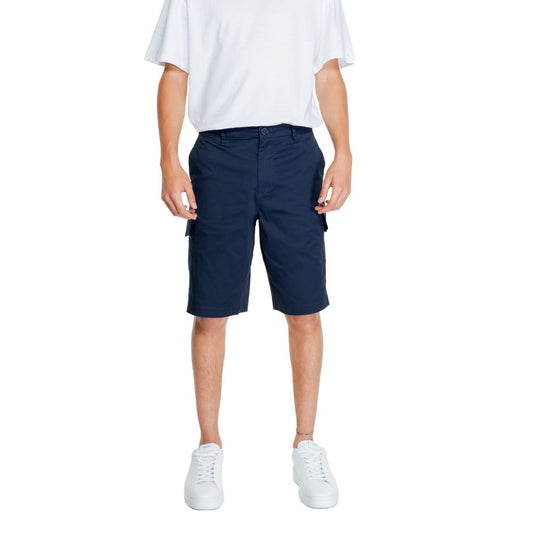  - Blue Cotton Short