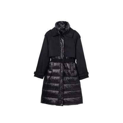  - Black Polyester Jackets & Coat