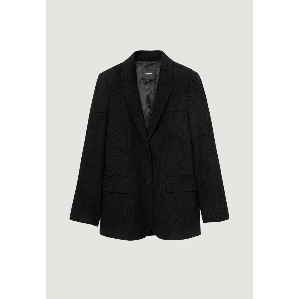  - Black Polyester Suits & Blazer