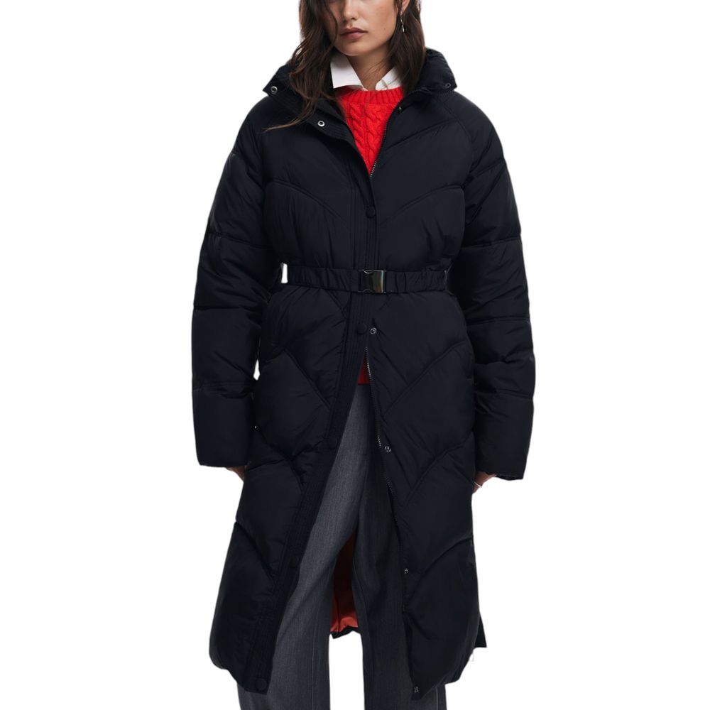  - Black Polyamide Jackets & Coat