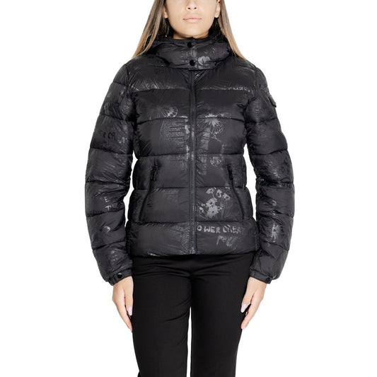  - Black Polyamide Jackets & Coat