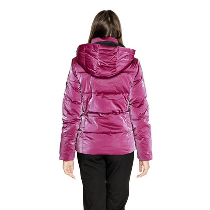  - Purple Polyester Jackets & Coat