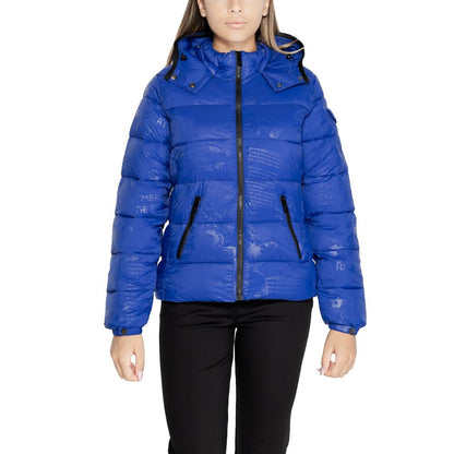  - Blue Polyamide Jackets & Coat