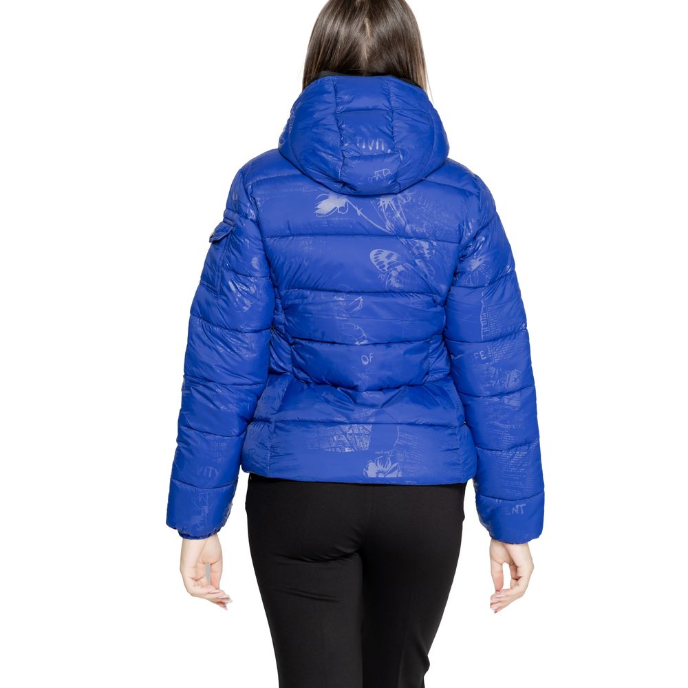  - Blue Polyamide Jackets & Coat