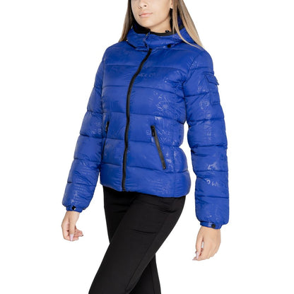  - Blue Polyamide Jackets & Coat