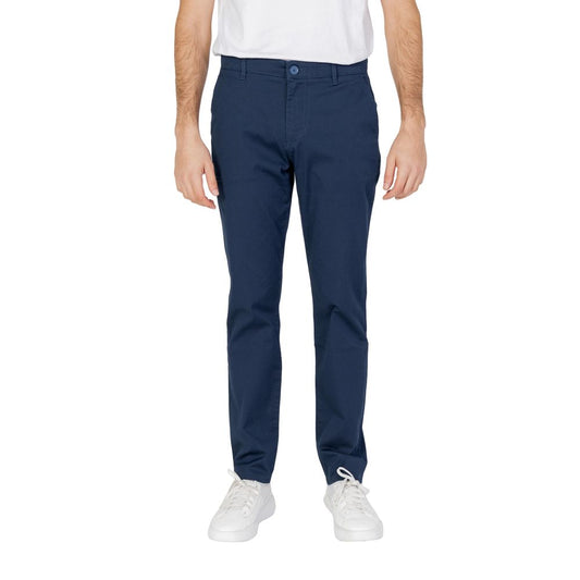  - Blue Cotton Jeans & Pant