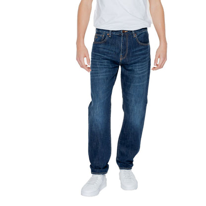  - Blue Cotton Jeans & Pant