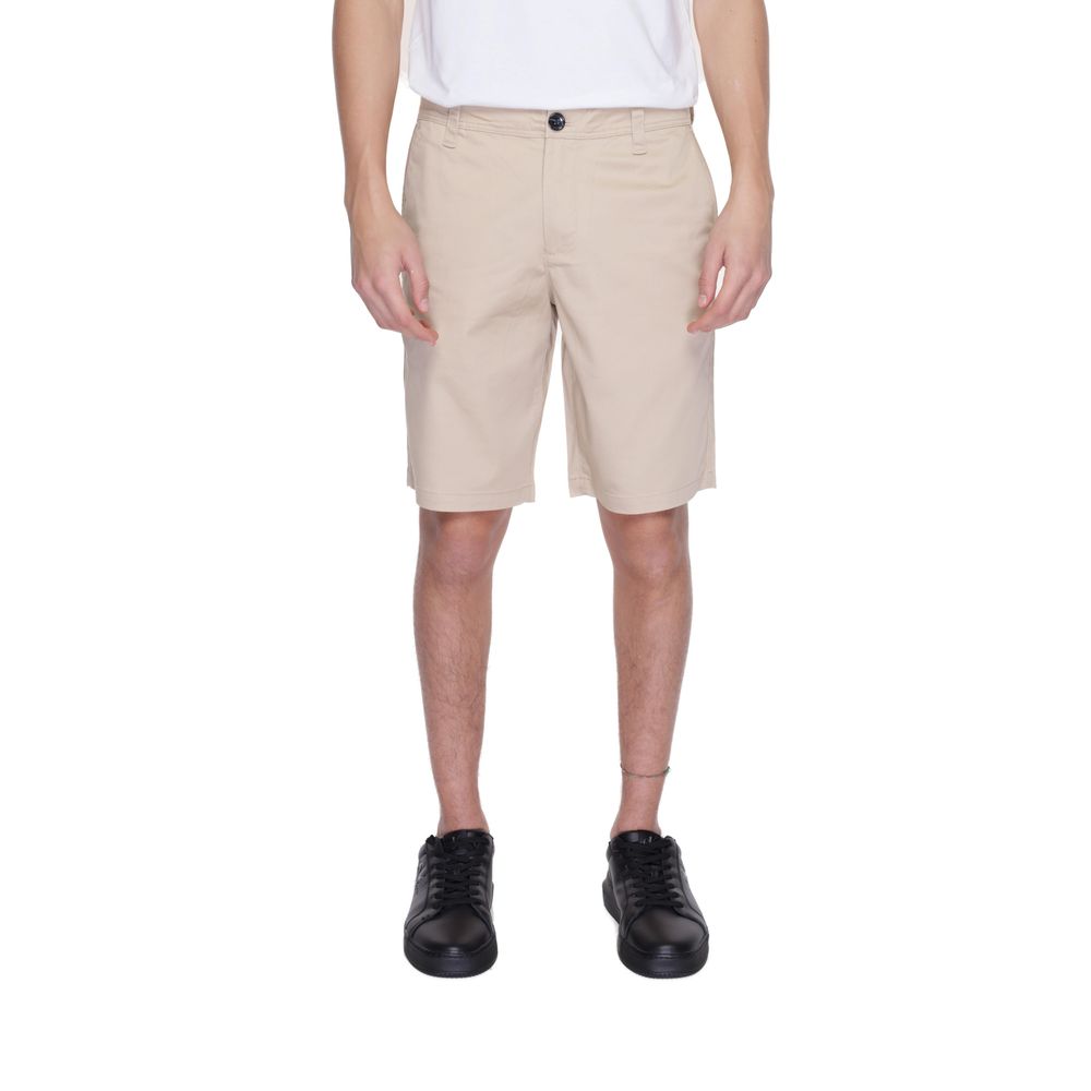  - Beige Cotton Short