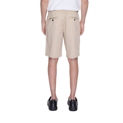  - Beige Cotton Short