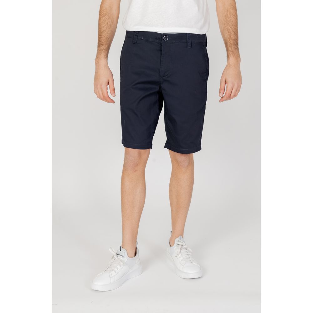  - Blue Cotton Short