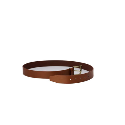  - Beige Leather Belt