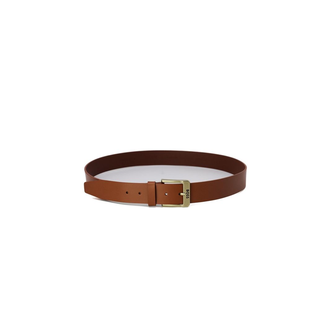  - Beige Leather Belt