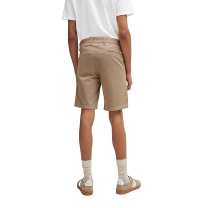  - Beige Cotton Short