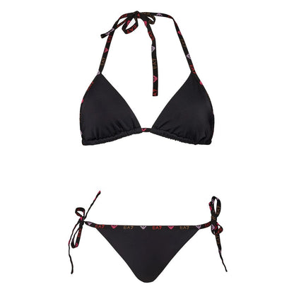  - Black Polyester Swimwear