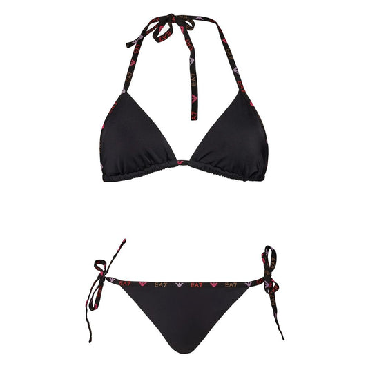  - Black Polyester Swimwear