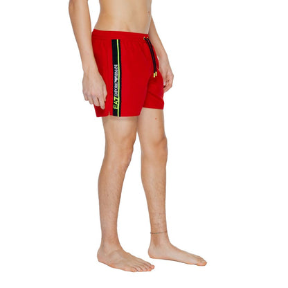  - Red Polyester Swimwear