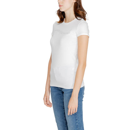  - White Cotton Tops & T-Shirt