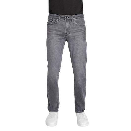  - Black Cotton Jeans & Pant