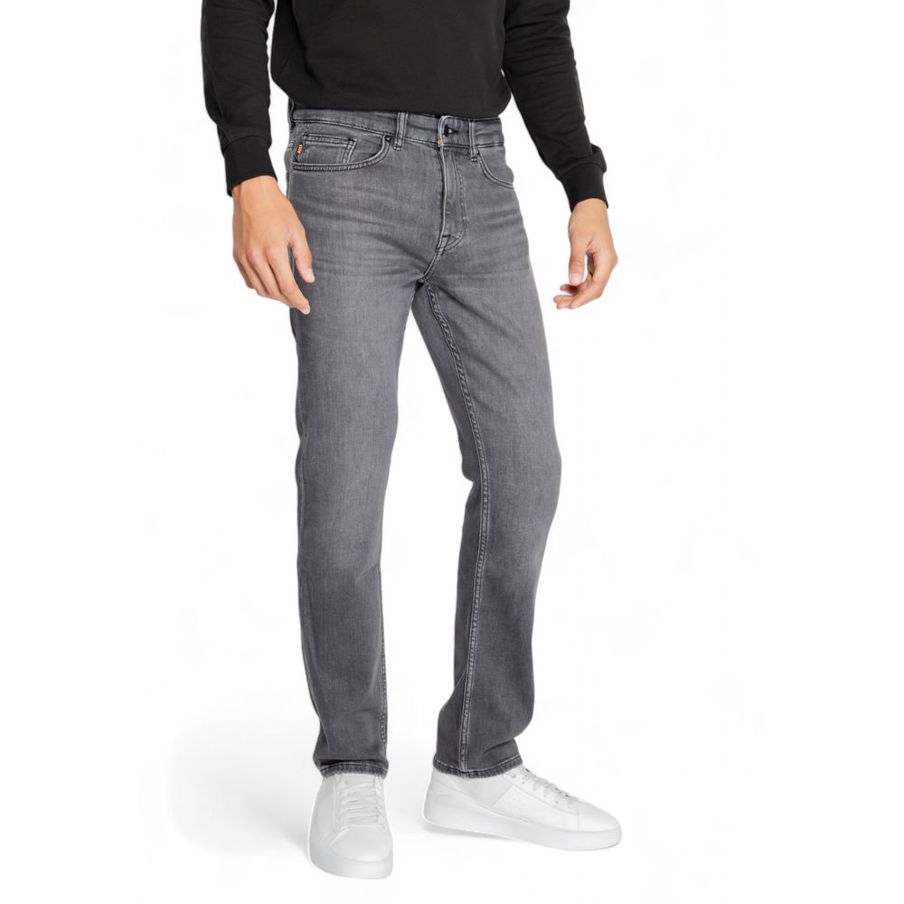  - Black Cotton Jeans & Pant