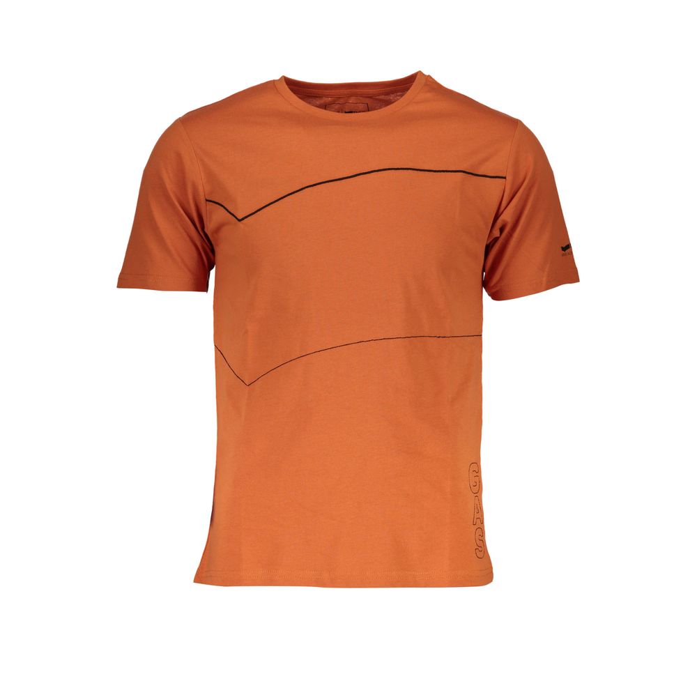  - Orange Cotton T-Shirt