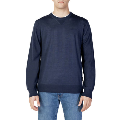  - Blue Wool Sweater