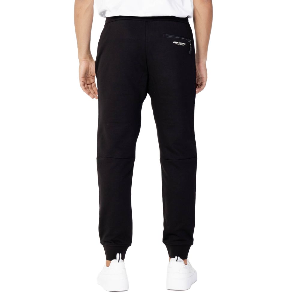 Black Cotton Jeans & Pant