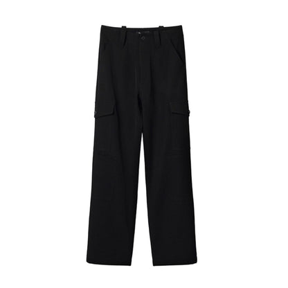  - Black Polyester Jeans & Pant