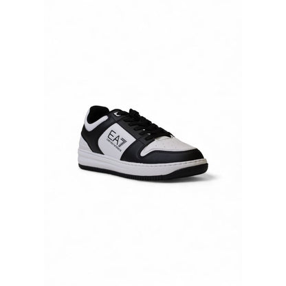  - Black And White Polyester Sneaker