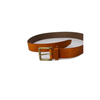  - Beige Leather Belt