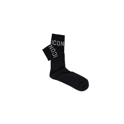  - Black Cotton Sock