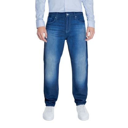  - Blue Cotton Jeans & Pant