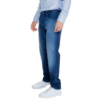  - Blue Cotton Jeans & Pant