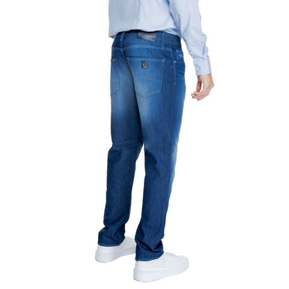  - Blue Cotton Jeans & Pant