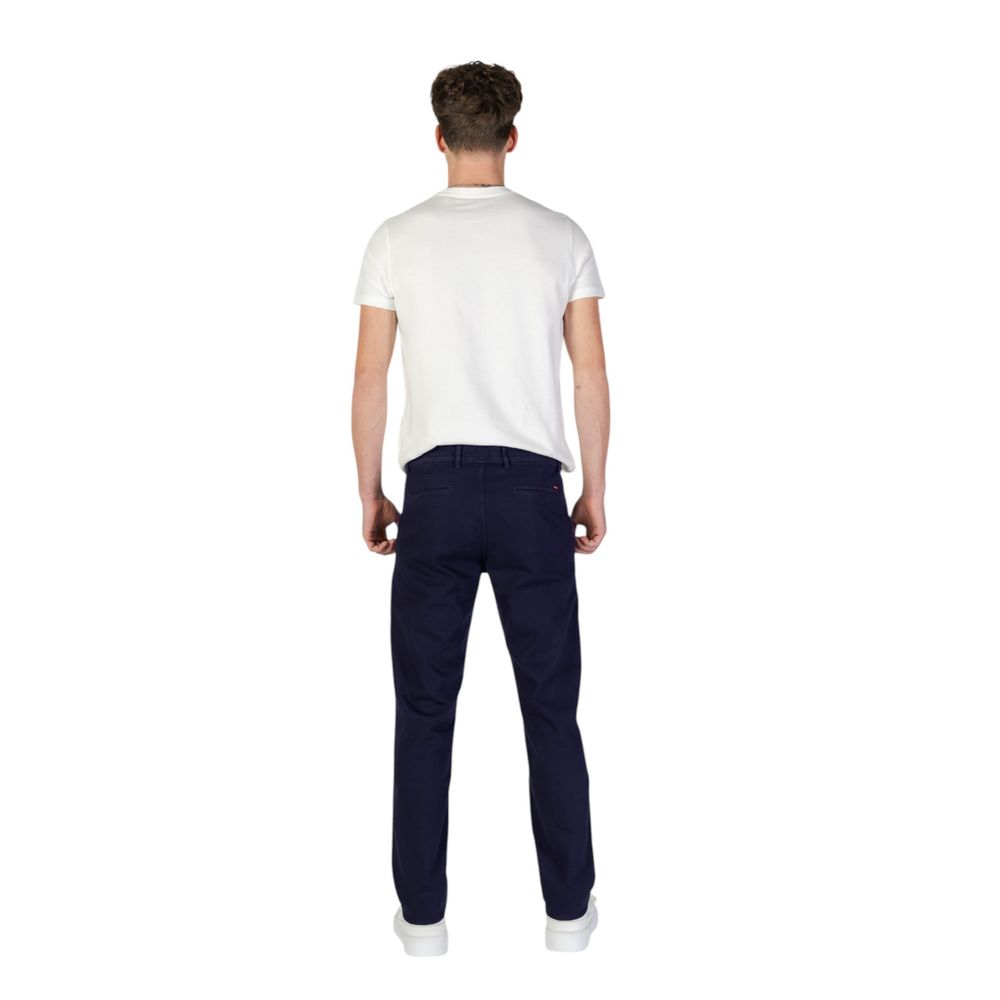 Blue Cotton Jeans & Pant