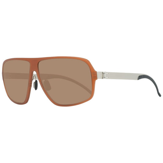  - Brown Metal Sunglasses