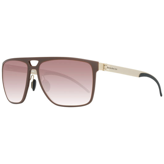  - Brown Metal Sunglasses