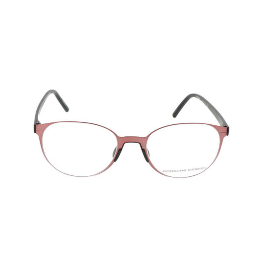 Porsche Design Burgundy Optical Glasses – Square Full-Rim Frame
