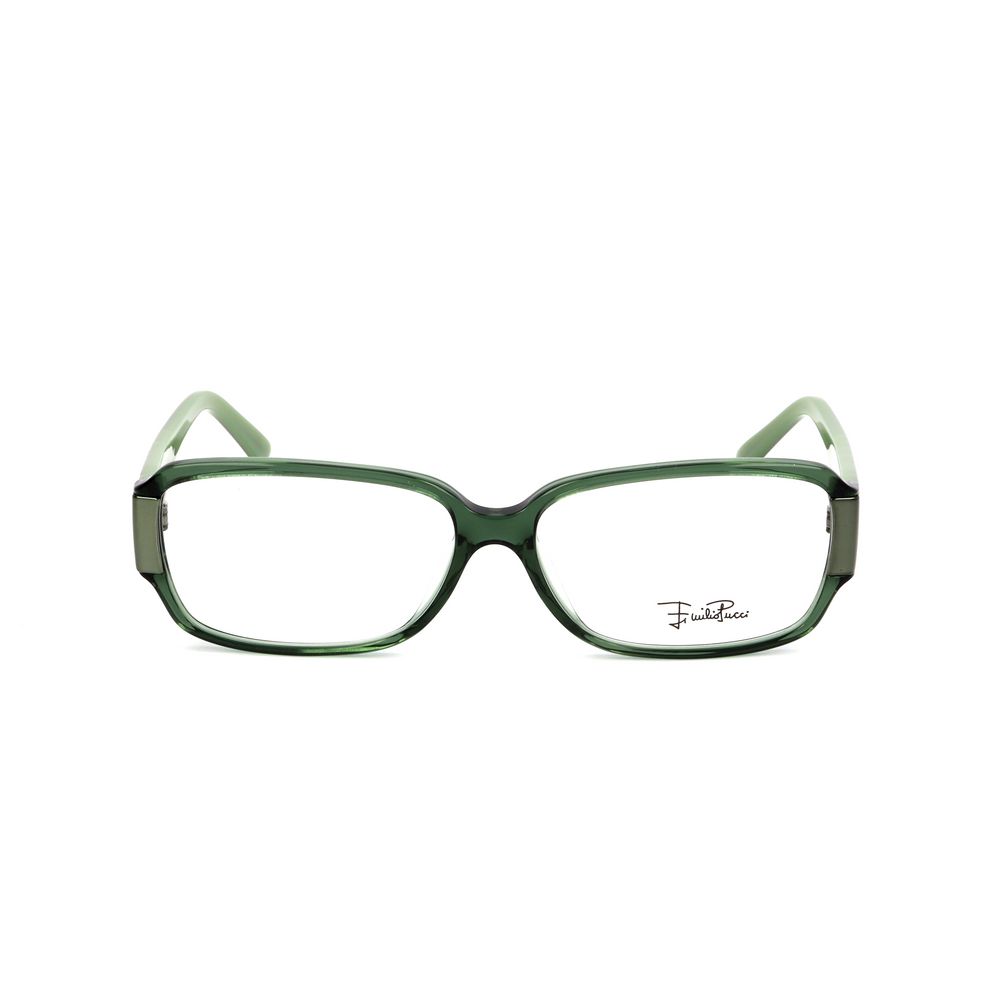Emilio Pucci Olive Plastic Optical Glasses – 55mm