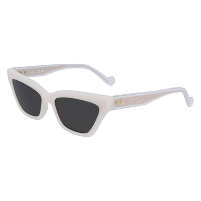  - Beige Injected Sunglasses